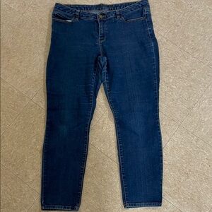 Michael Kors Blue Skinny Jeans Sleek Fit